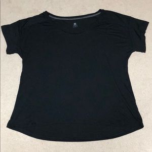 Champion black womens scoop neck in EUC size L